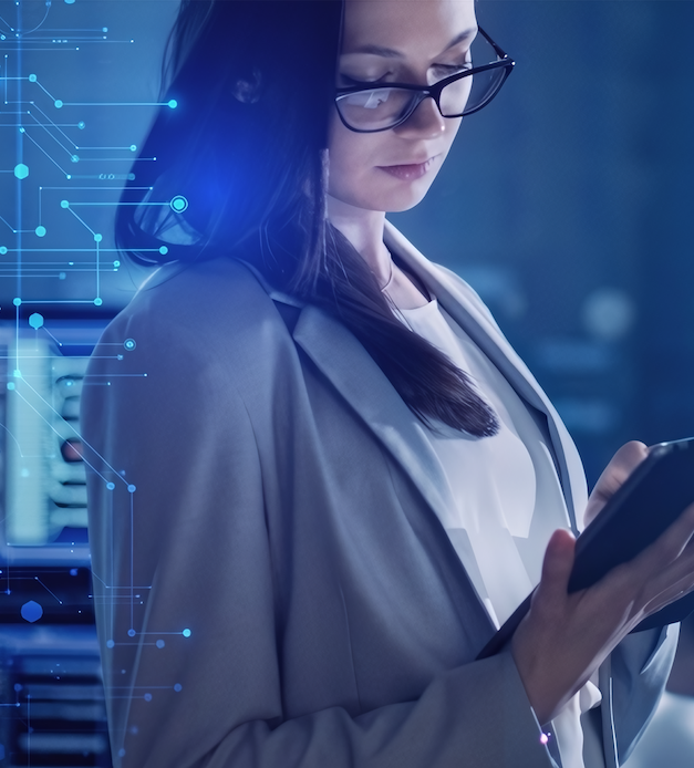 Profissional de saúde em atendimento